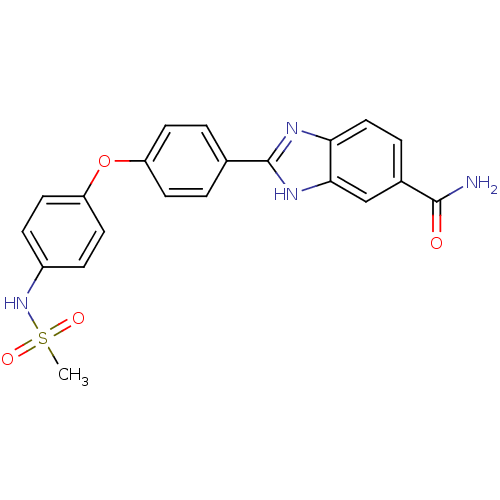 Chemical structure of BindingDB Monomer ID 50163287