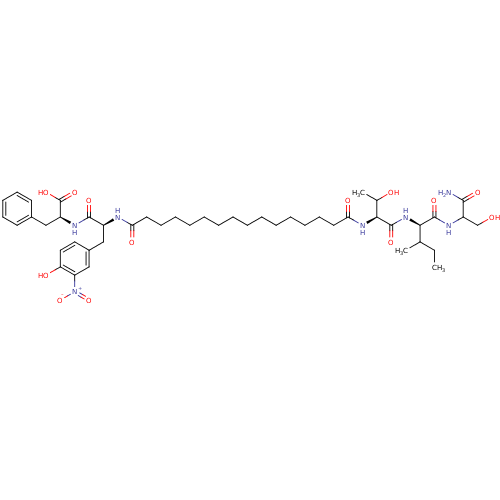 Chemical structure of BindingDB Monomer ID 50163700