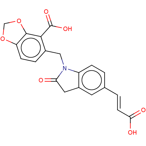 Chemical structure of BindingDB Monomer ID 50163736