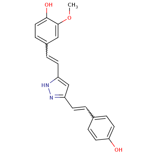 Chemical structure of BindingDB Monomer ID 50163747