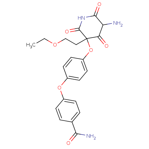 Chemical structure of BindingDB Monomer ID 50163804