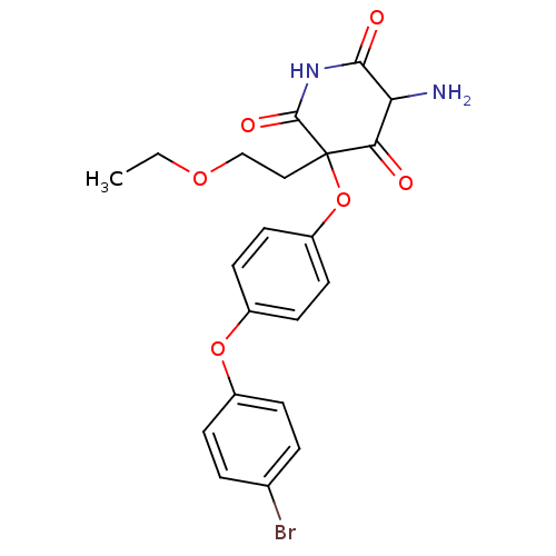 Chemical structure of BindingDB Monomer ID 50163807