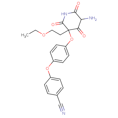 Chemical structure of BindingDB Monomer ID 50163815