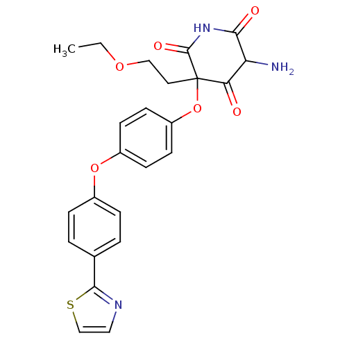Chemical structure of BindingDB Monomer ID 50163819
