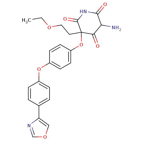 Chemical structure of BindingDB Monomer ID 50163822