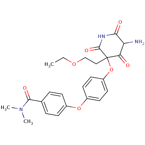 Chemical structure of BindingDB Monomer ID 50163823