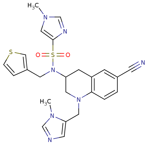 Chemical structure of BindingDB Monomer ID 50164021
