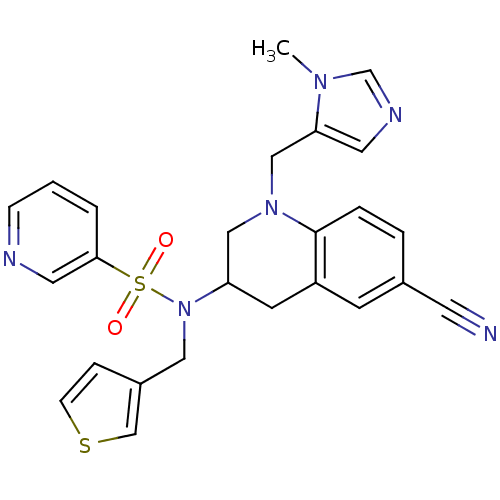 Chemical structure of BindingDB Monomer ID 50164023