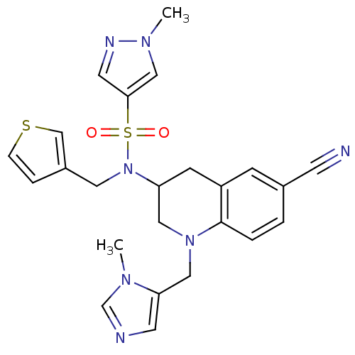 Chemical structure of BindingDB Monomer ID 50164027