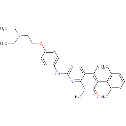 Chemical structure of BindingDB Monomer ID 50164143