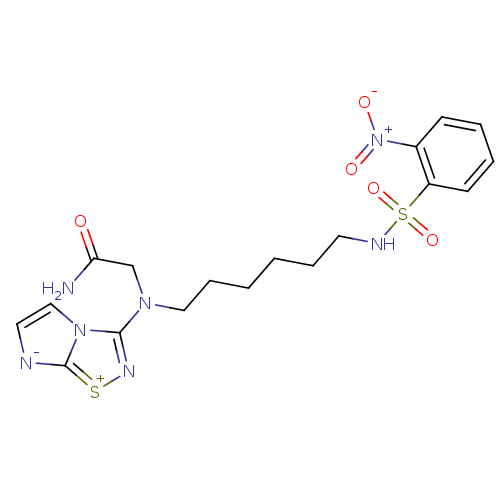 Chemical structure of BindingDB Monomer ID 50164223