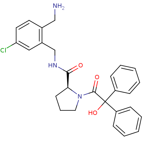 Chemical structure of BindingDB Monomer ID 50164256