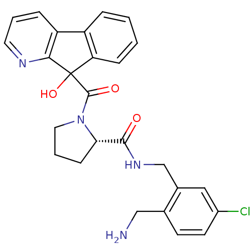 Chemical structure of BindingDB Monomer ID 50164259