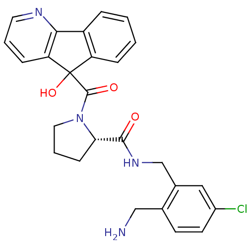 Chemical structure of BindingDB Monomer ID 50164269