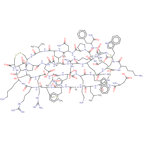 Chemical structure of BindingDB Monomer ID 50164285