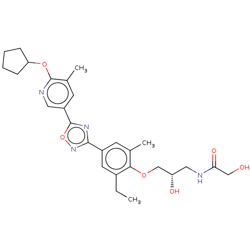 Chemical structure of BindingDB Monomer ID 50164829