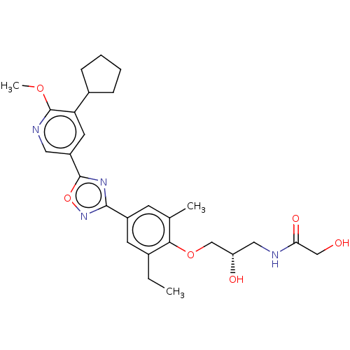 Chemical structure of BindingDB Monomer ID 50164830