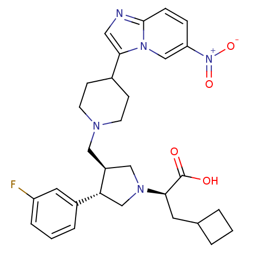 Chemical structure of BindingDB Monomer ID 50165073