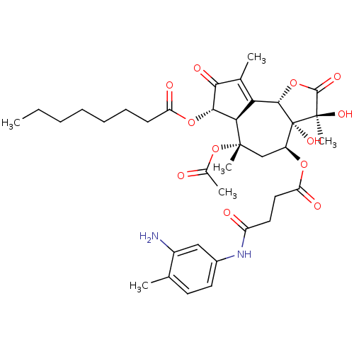 Chemical structure of BindingDB Monomer ID 50165367