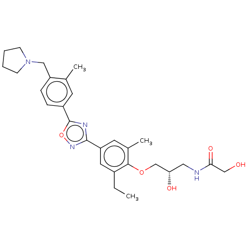Chemical structure of BindingDB Monomer ID 50165386