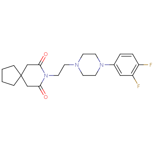 Chemical structure of BindingDB Monomer ID 50165419