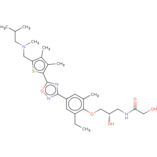 Chemical structure of BindingDB Monomer ID 50165456