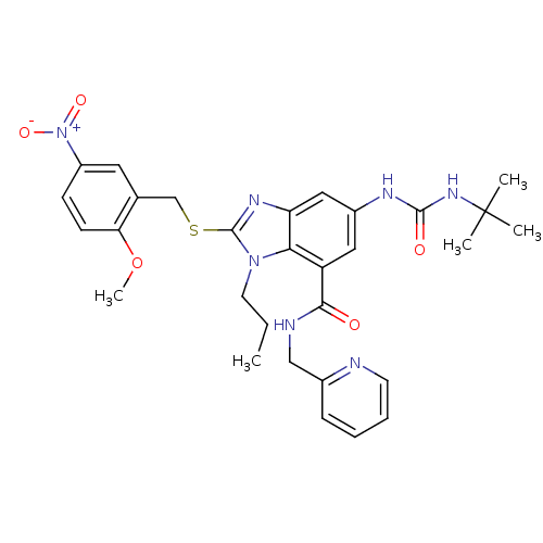 Chemical structure of BindingDB Monomer ID 50165521