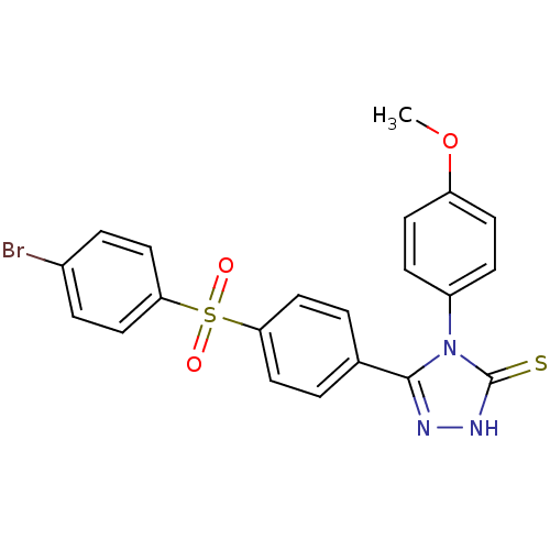 Chemical structure of BindingDB Monomer ID 50165738