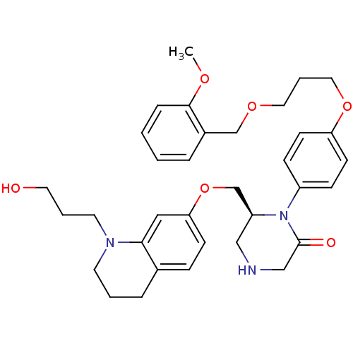 Chemical structure of BindingDB Monomer ID 50165804