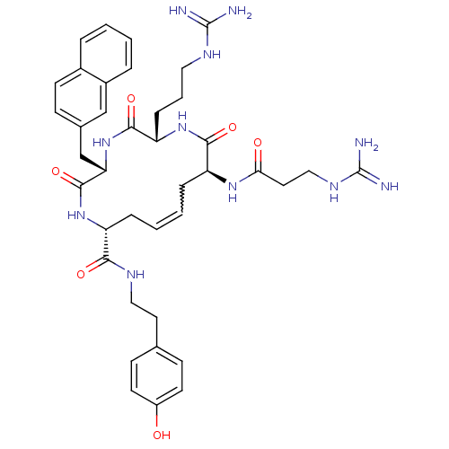 Chemical structure of BindingDB Monomer ID 50166082