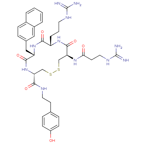 Chemical structure of BindingDB Monomer ID 50166091