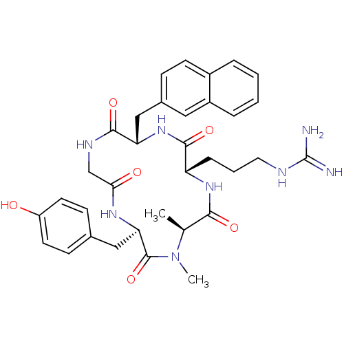 Chemical structure of BindingDB Monomer ID 50166094