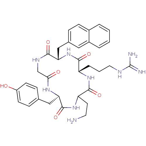 Chemical structure of BindingDB Monomer ID 50166101