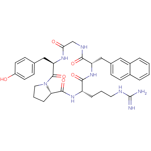 Chemical structure of BindingDB Monomer ID 50166104