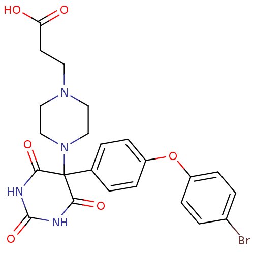 Chemical structure of BindingDB Monomer ID 50166261