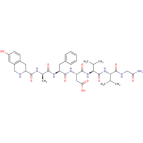 Chemical structure of BindingDB Monomer ID 50166343