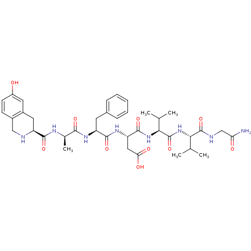 Chemical structure of BindingDB Monomer ID 50166347