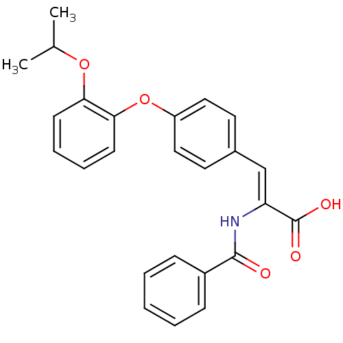 Chemical structure of BindingDB Monomer ID 50166362