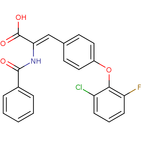 Chemical structure of BindingDB Monomer ID 50166374