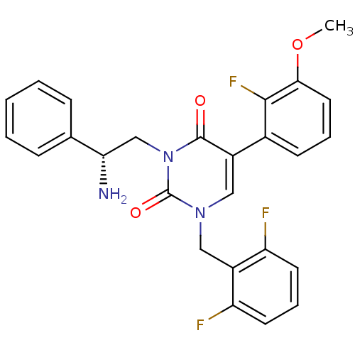 Chemical structure of BindingDB Monomer ID 50166436