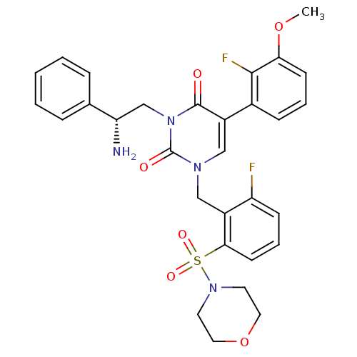 Chemical structure of BindingDB Monomer ID 50166438