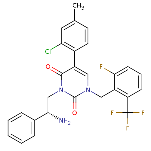Chemical structure of BindingDB Monomer ID 50166443