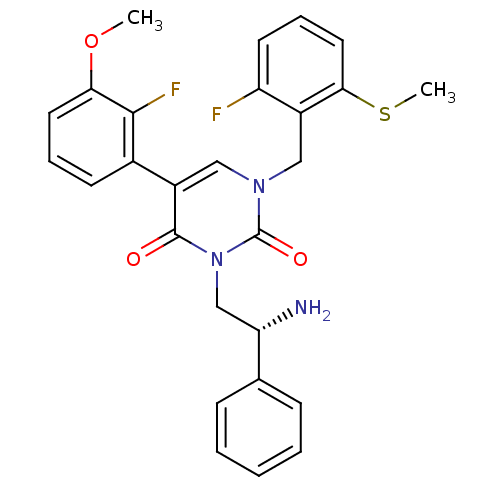 Chemical structure of BindingDB Monomer ID 50166445
