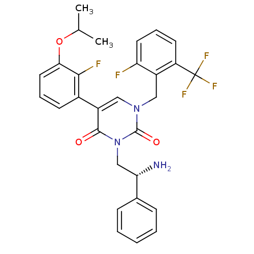 Chemical structure of BindingDB Monomer ID 50166447