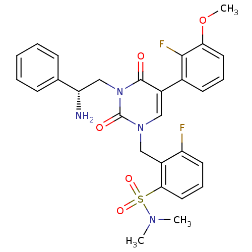 Chemical structure of BindingDB Monomer ID 50166449
