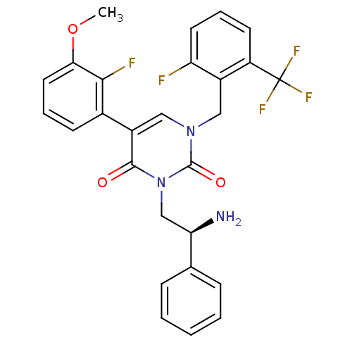Chemical structure of BindingDB Monomer ID 50166453