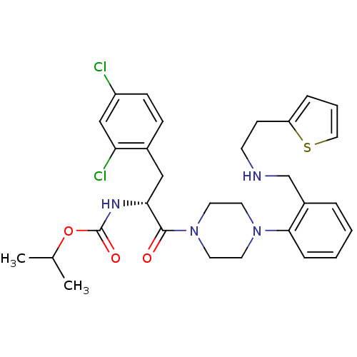Chemical structure of BindingDB Monomer ID 50166524