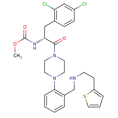 Chemical structure of BindingDB Monomer ID 50166543