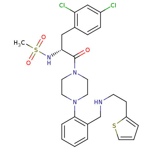 Chemical structure of BindingDB Monomer ID 50166545