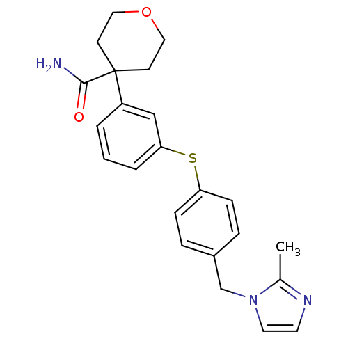 Chemical structure of BindingDB Monomer ID 50166590